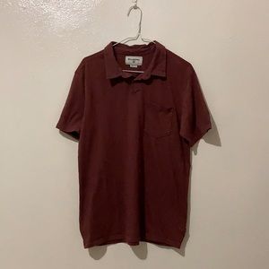 BILLABONG | Maroon Polo Shirt with Pockets